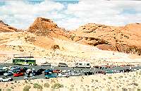 Valley of Fire parking lot